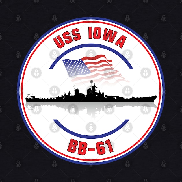 USS Iowa BB-61 by darkside1 designs